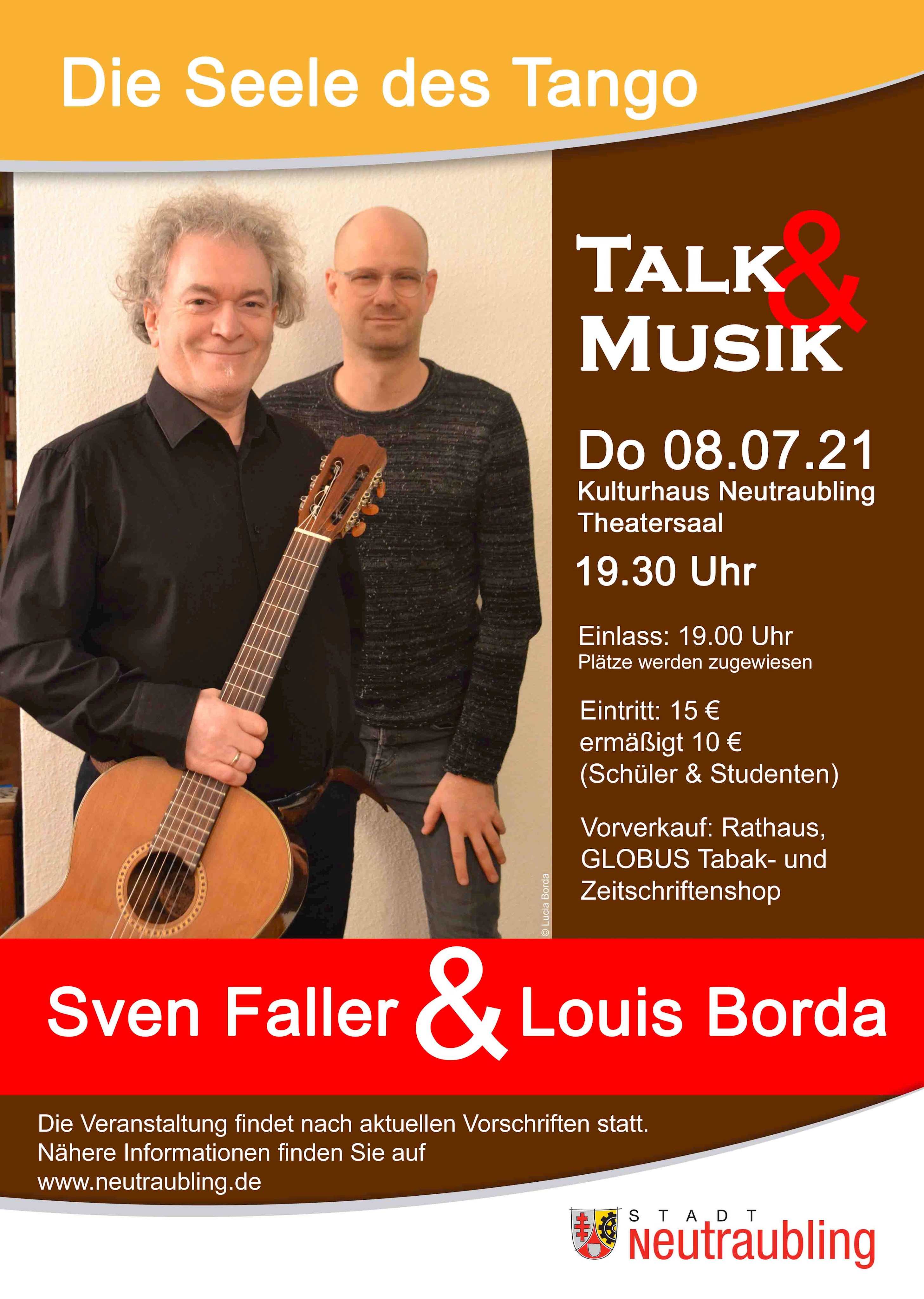 Sven Faller und Louis Borda präsentieren die Seele des Tango