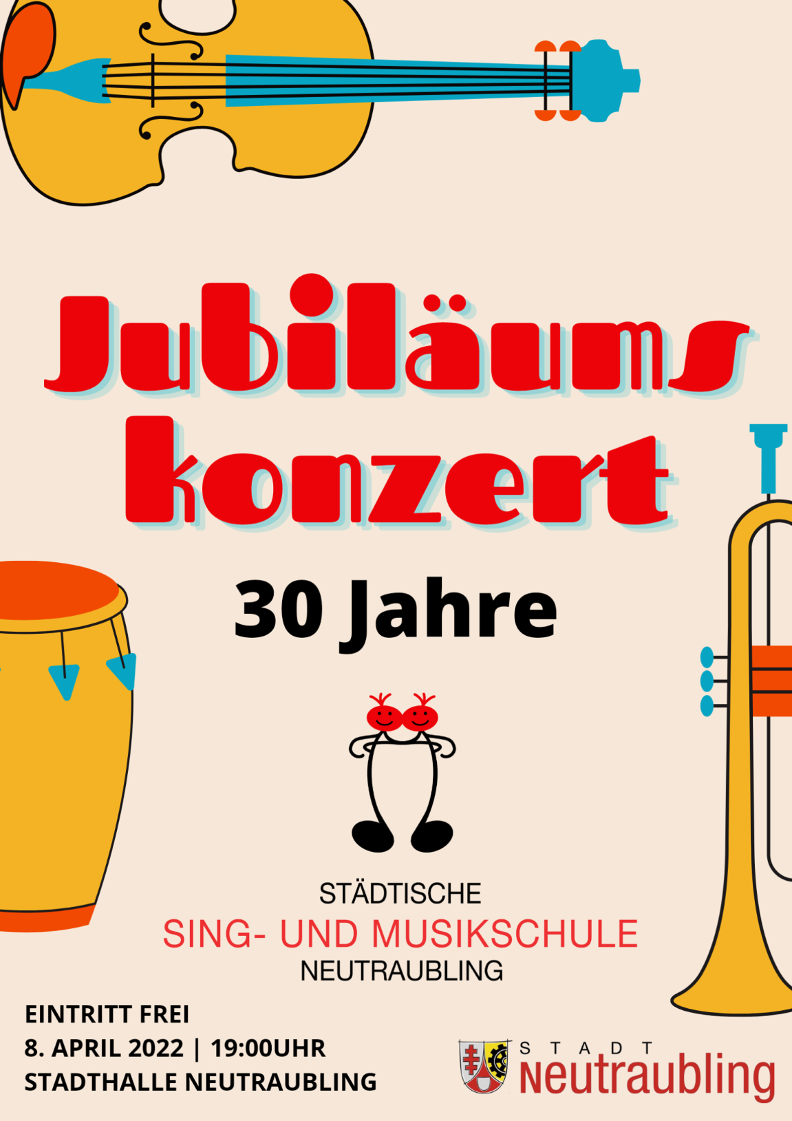 Jubiläumskonzert der Städtischen Sing- und Musikschule