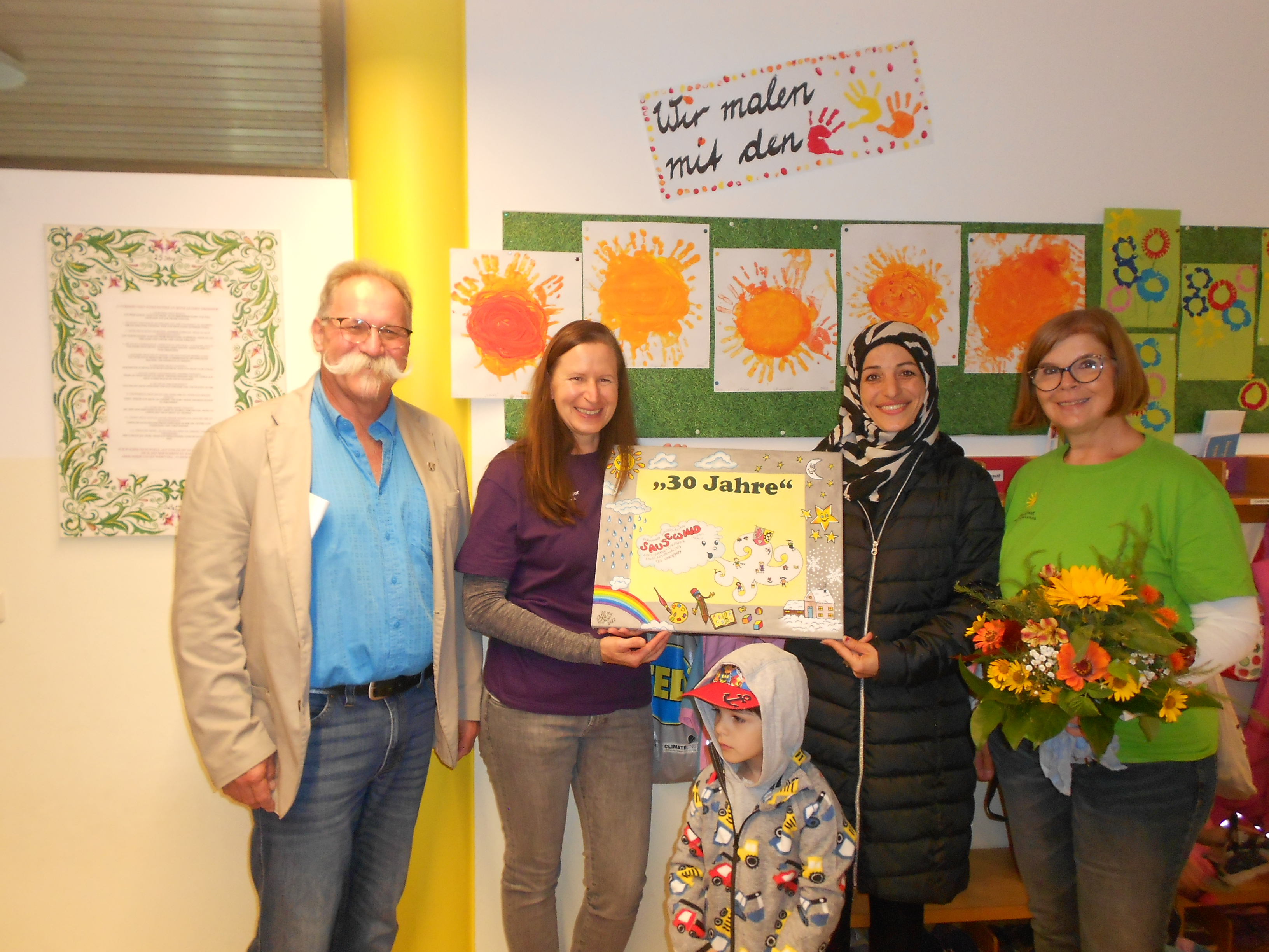 Tag der offenen Tür zum 30jährigen Jubiläum des Kindergartens Sausewin