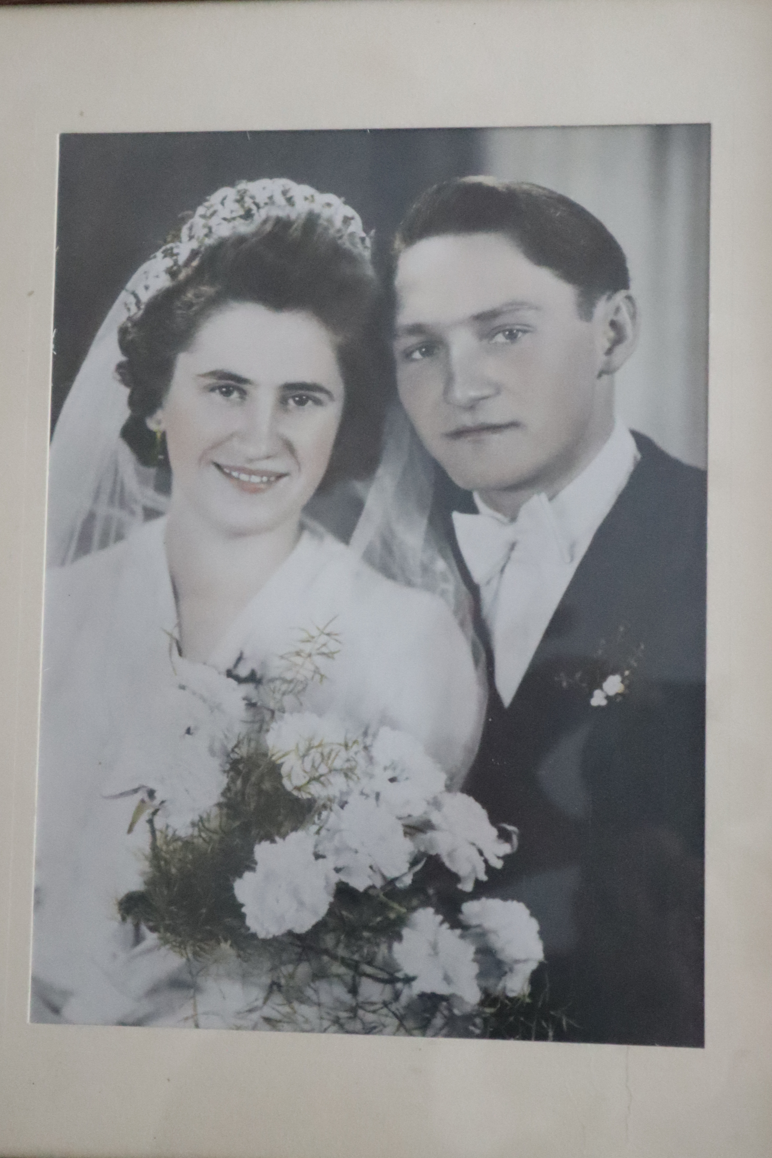 Maria und Balthasar Glöckl haben 1949 im ganz kleinen Rahmen geheiratet