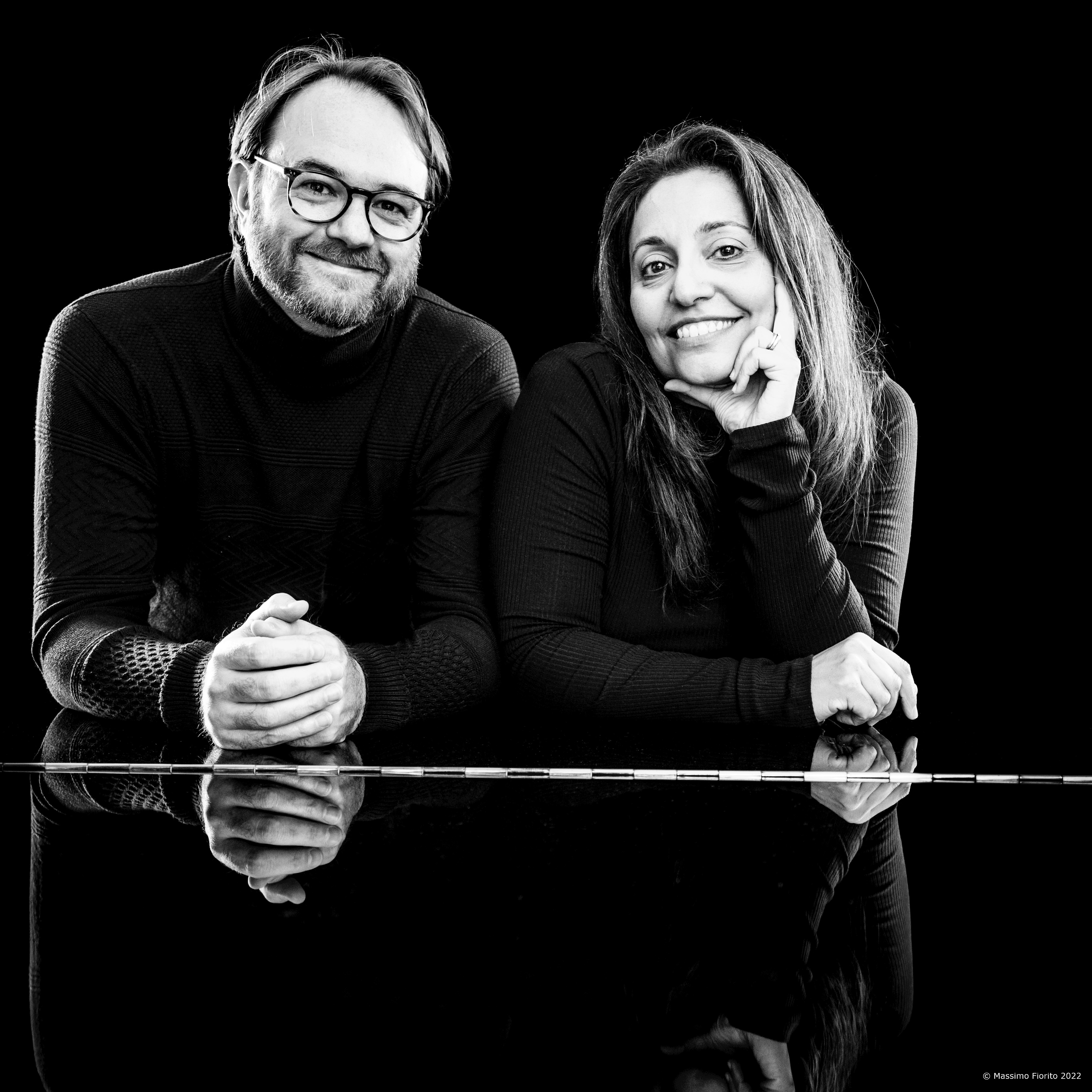 Die Pianisten Serena Chillemi und Tommaso Farinetti als Minimal Duo