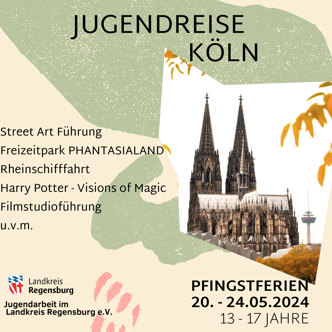 Jugendreise nach Köln in den Pfingstferien - Es sind noch Plätze frei